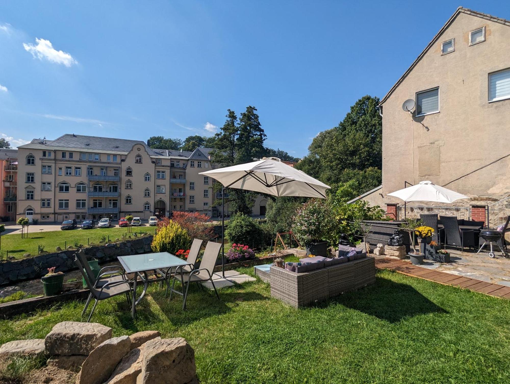 Hw3 - Urlaubsmagie - Helle, Grosse Wohnung Mit Pool Sebnitz Extérieur photo
