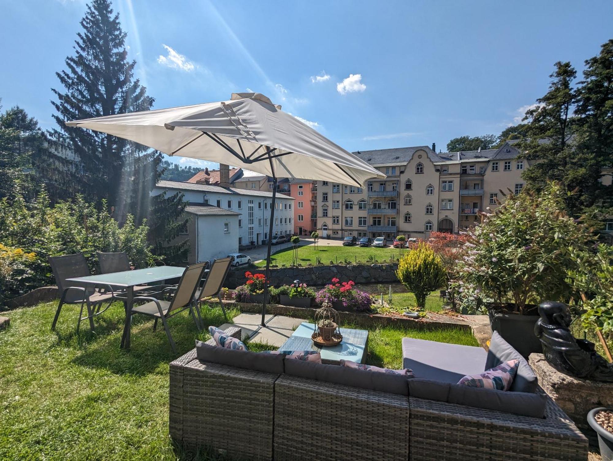 Hw3 - Urlaubsmagie - Helle, Grosse Wohnung Mit Pool Sebnitz Extérieur photo