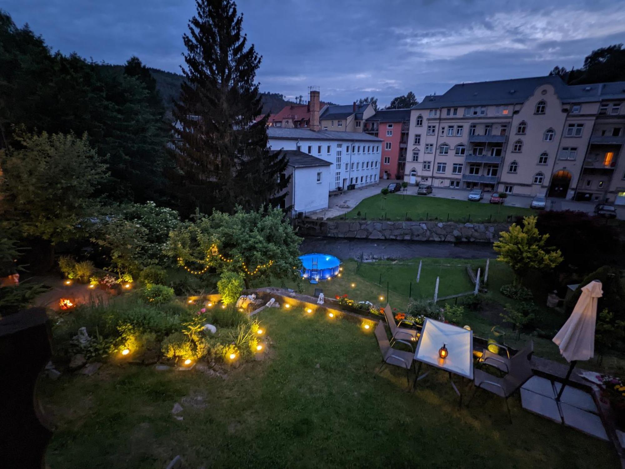 Hw3 - Urlaubsmagie - Helle, Grosse Wohnung Mit Pool Sebnitz Extérieur photo