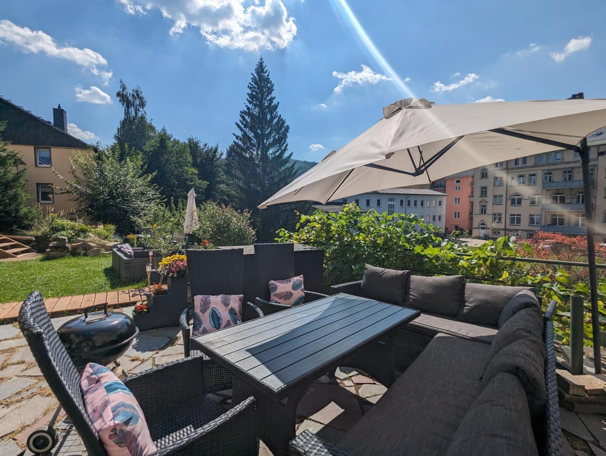 Hw3 - Urlaubsmagie - Helle, Grosse Wohnung Mit Pool Sebnitz Extérieur photo