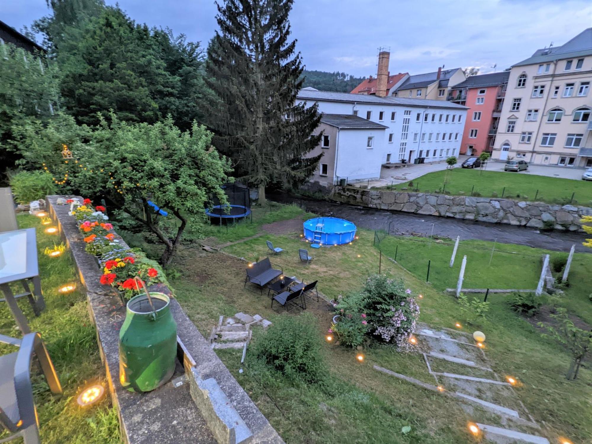 Hw3 - Urlaubsmagie - Helle, Grosse Wohnung Mit Pool Sebnitz Extérieur photo