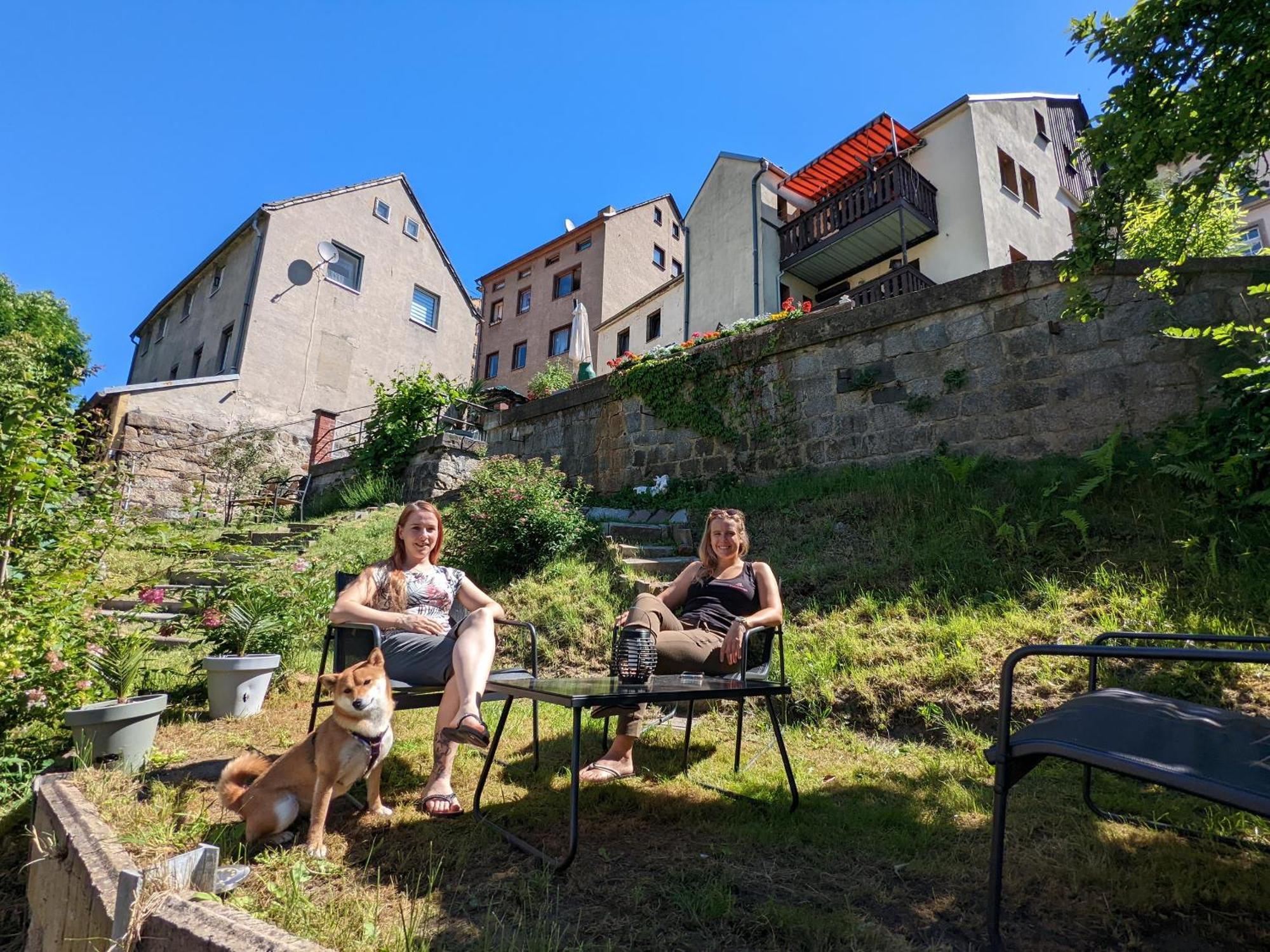 Hw3 - Urlaubsmagie - Helle, Grosse Wohnung Mit Pool Sebnitz Extérieur photo