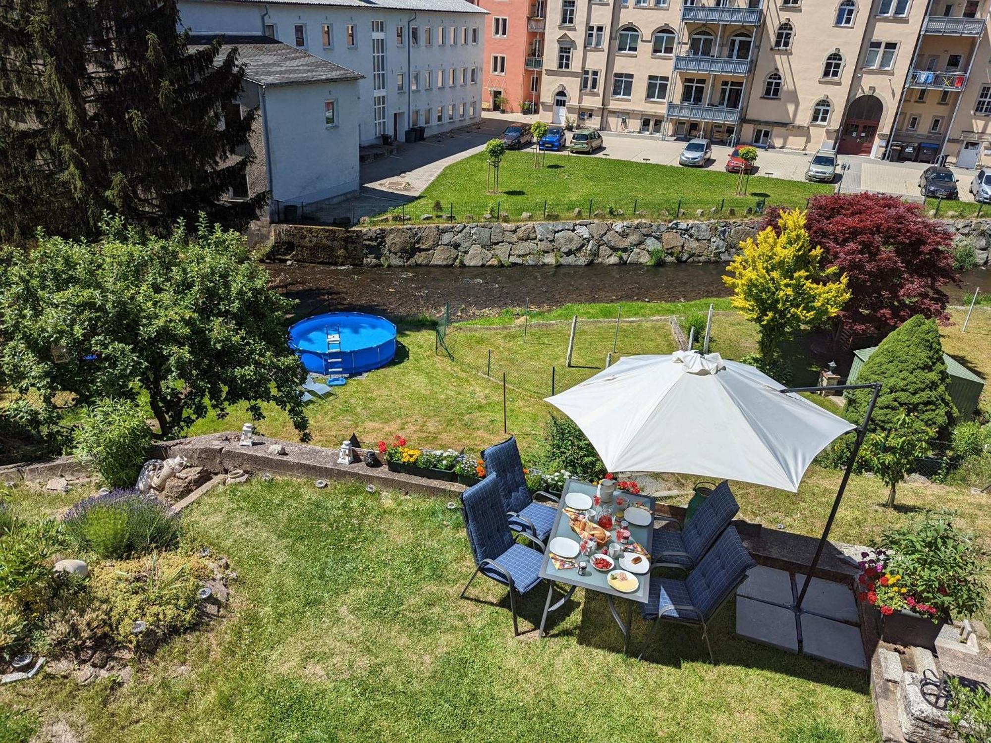 Hw3 - Urlaubsmagie - Helle, Grosse Wohnung Mit Pool Sebnitz Extérieur photo