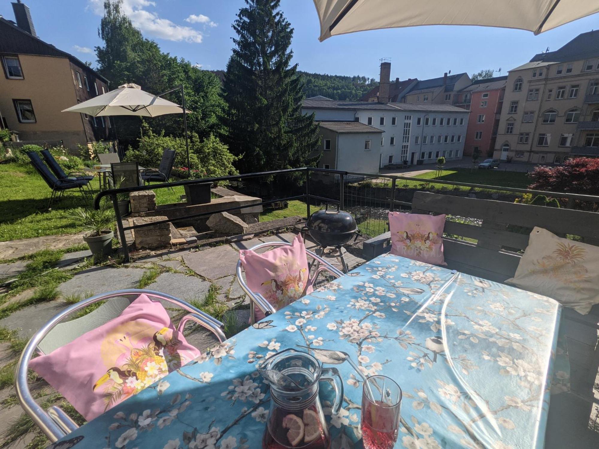 Hw3 - Urlaubsmagie - Helle, Grosse Wohnung Mit Pool Sebnitz Extérieur photo