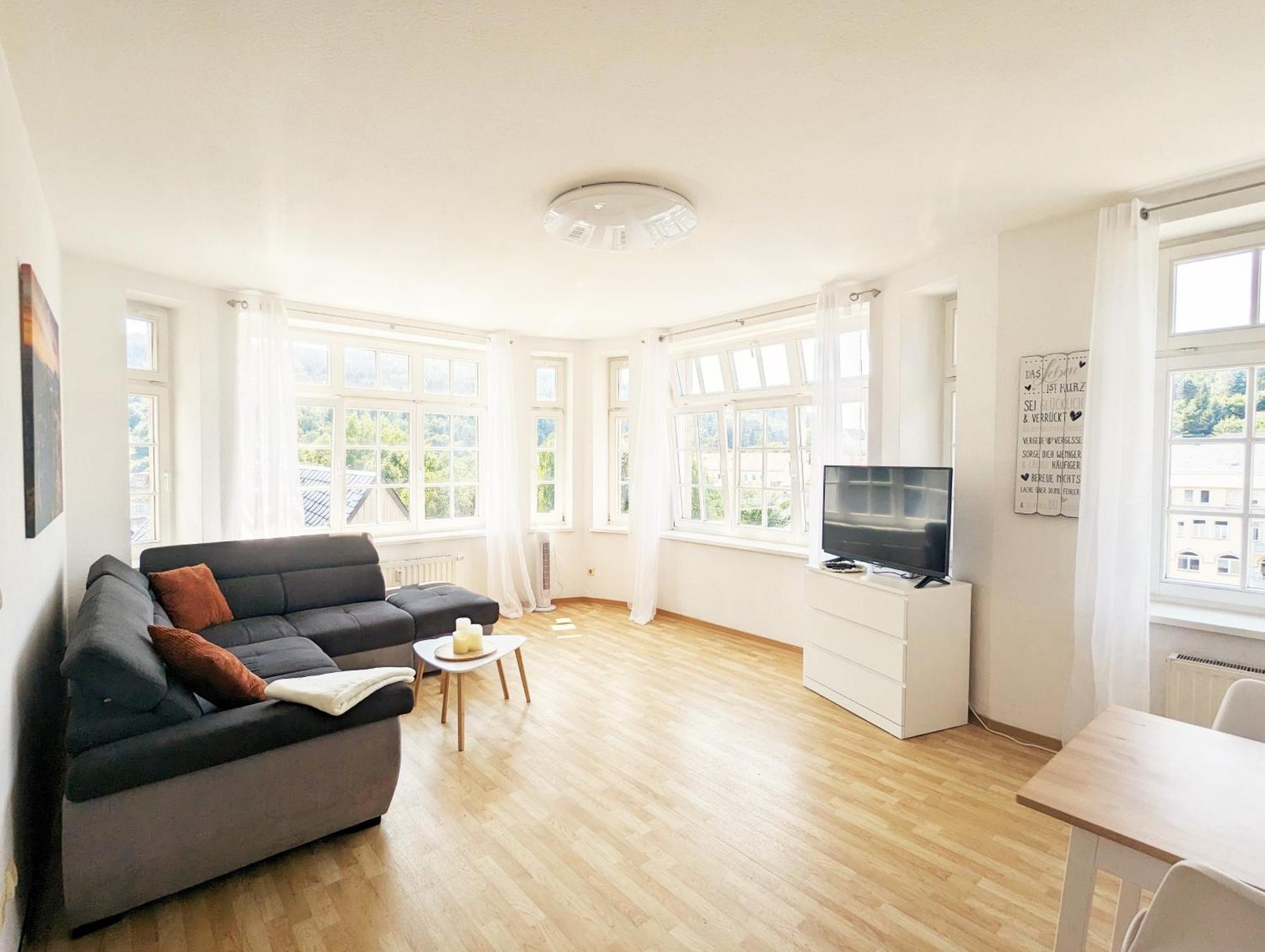 Hw3 - Urlaubsmagie - Helle, Grosse Wohnung Mit Pool Sebnitz Extérieur photo