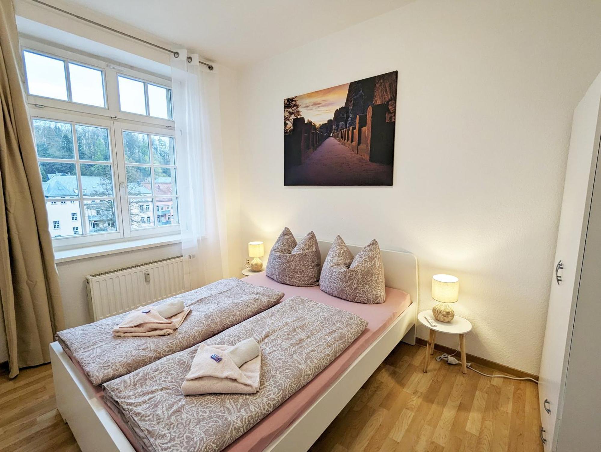 Hw3 - Urlaubsmagie - Helle, Grosse Wohnung Mit Pool Sebnitz Extérieur photo